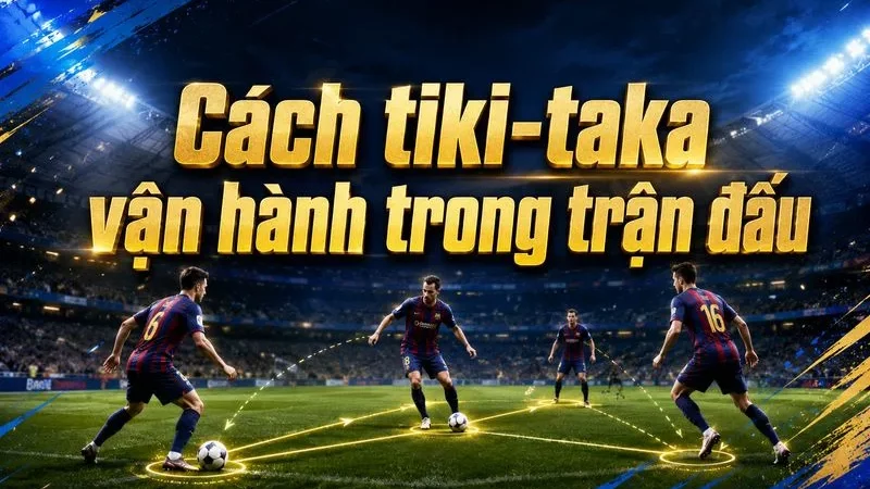 Chiến thuật tiki taka là gì Và Vận Hành Như Thế Nào?