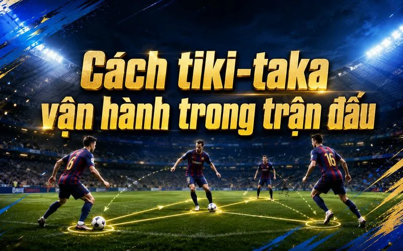 Chiến thuật tiki taka là gì Và Vận Hành Như Thế Nào?
