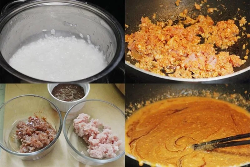 Thịt heo xay, giò sống và mỡ heo là những nguyên liệu quan trọng giúp nem nướng mềm, dai và thơm.