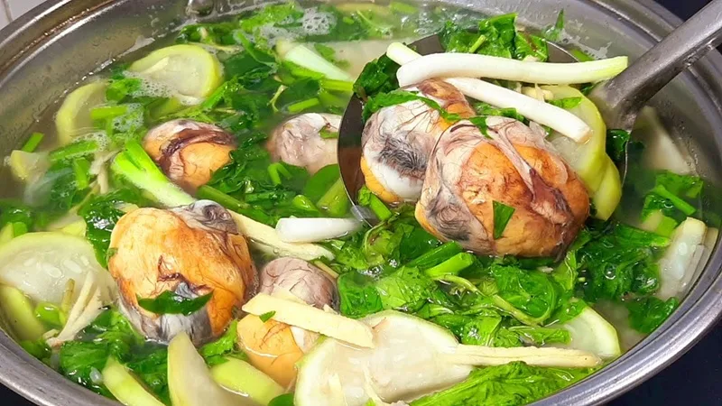 an hot vit lon co tot khong